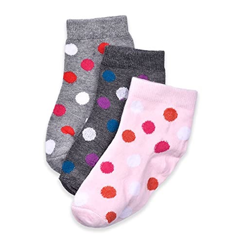 FOOTPRINTS Baby-Boys Organic Cotton Bigdot and Star Socks (Multicolour, 3-5 Years) - Pack of 7 - Image 2