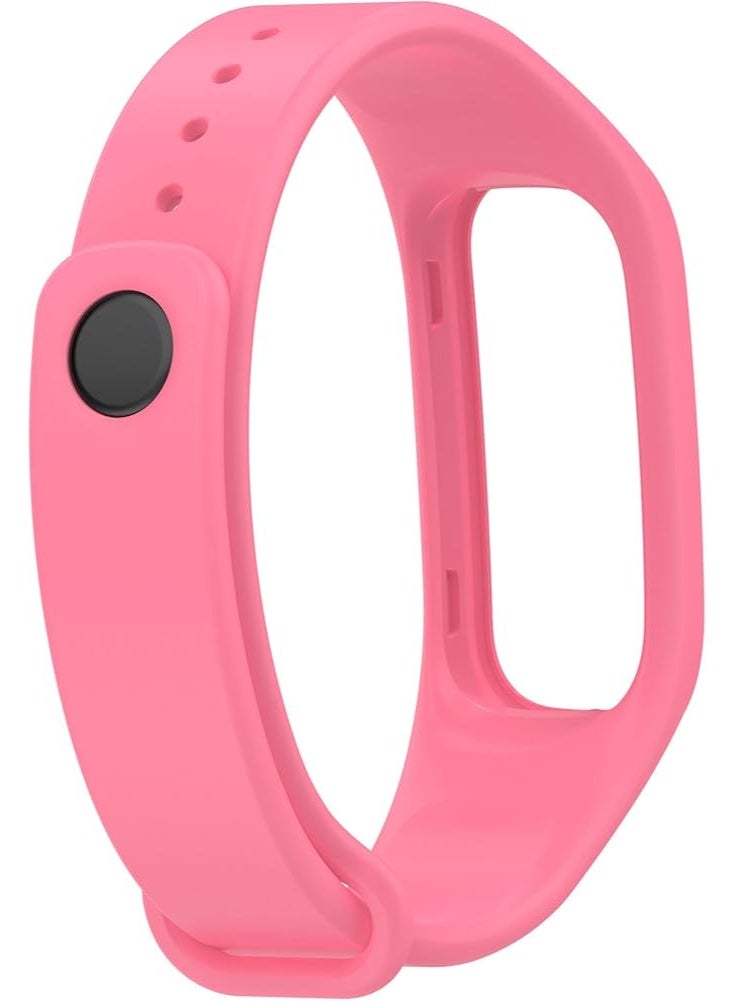 سوار ساعة أوبو ون بلس، سوار معصم، سوار ساعة من السيليكون، ملحقات سوار أوبو ون بلس (وردي) - Image 3