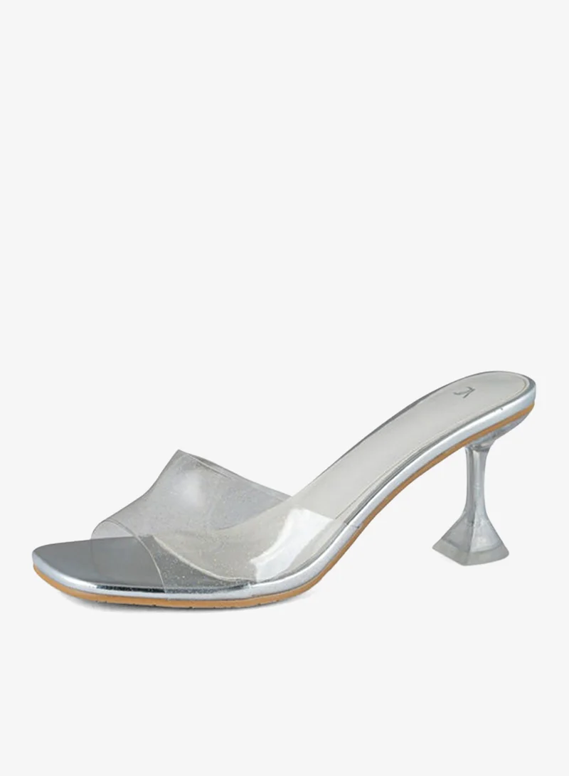 Vincci Women One Strap Mid Heel Sandals