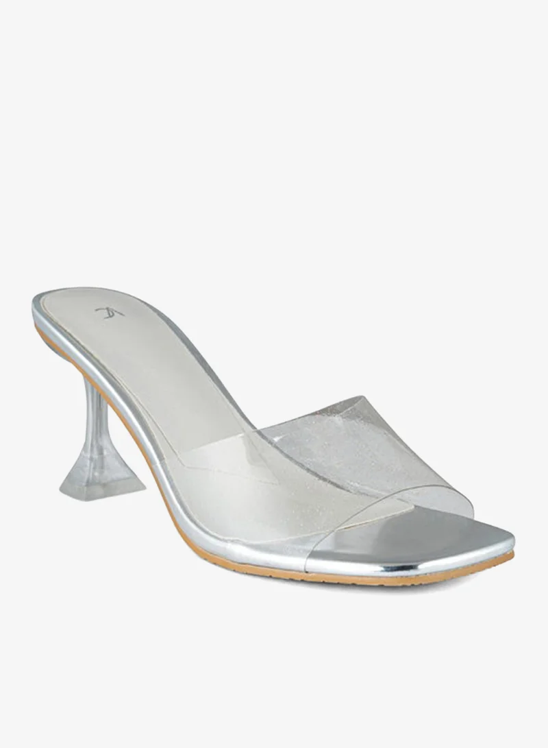 Vincci Women One Strap Mid Heel Sandals