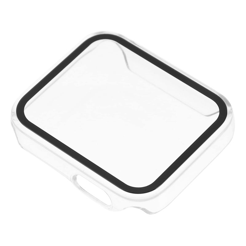 Tofficu Watch Protective Case with Full Tempered Glass Screen Protector - Image 2