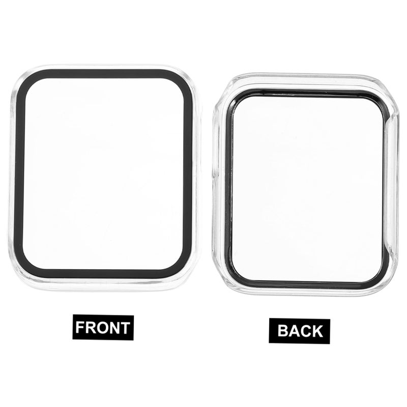 Tofficu Watch Protective Case with Full Tempered Glass Screen Protector - Image 5