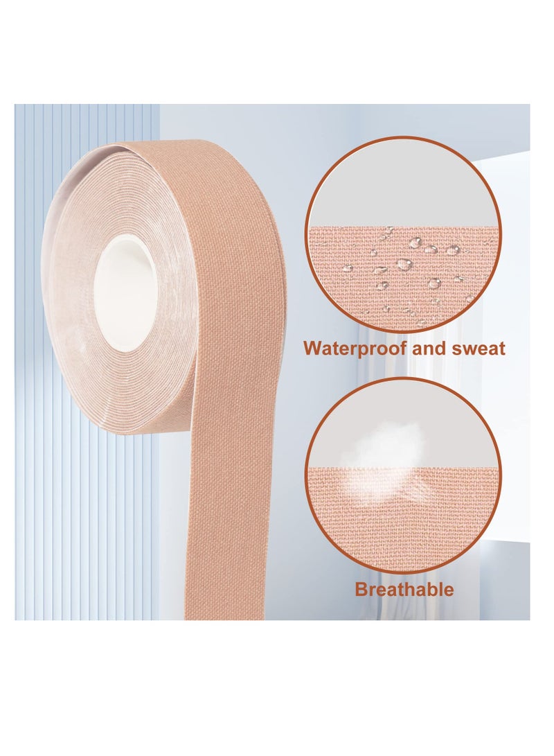 SYOSI Face Lift Tape, 16.5Ft Face Tape Facial Myofascial Lift Tape Anti Wrinkle Patches, Face Toning Belts Anti Wrinkle Patches Anti Freeze Stickers, Unisex For Firming And Tightening Skin - Image 3