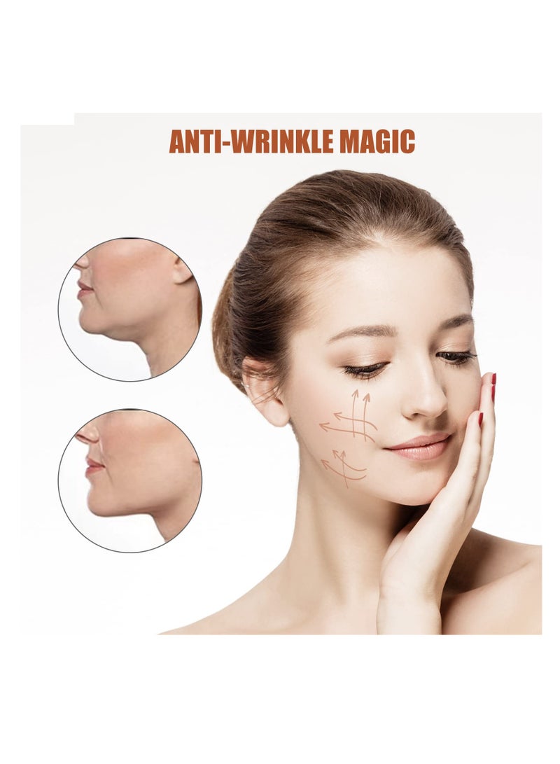 SYOSI Face Lift Tape, 16.5Ft Face Tape Facial Myofascial Lift Tape Anti Wrinkle Patches, Face Toning Belts Anti Wrinkle Patches Anti Freeze Stickers, Unisex For Firming And Tightening Skin - Image 4