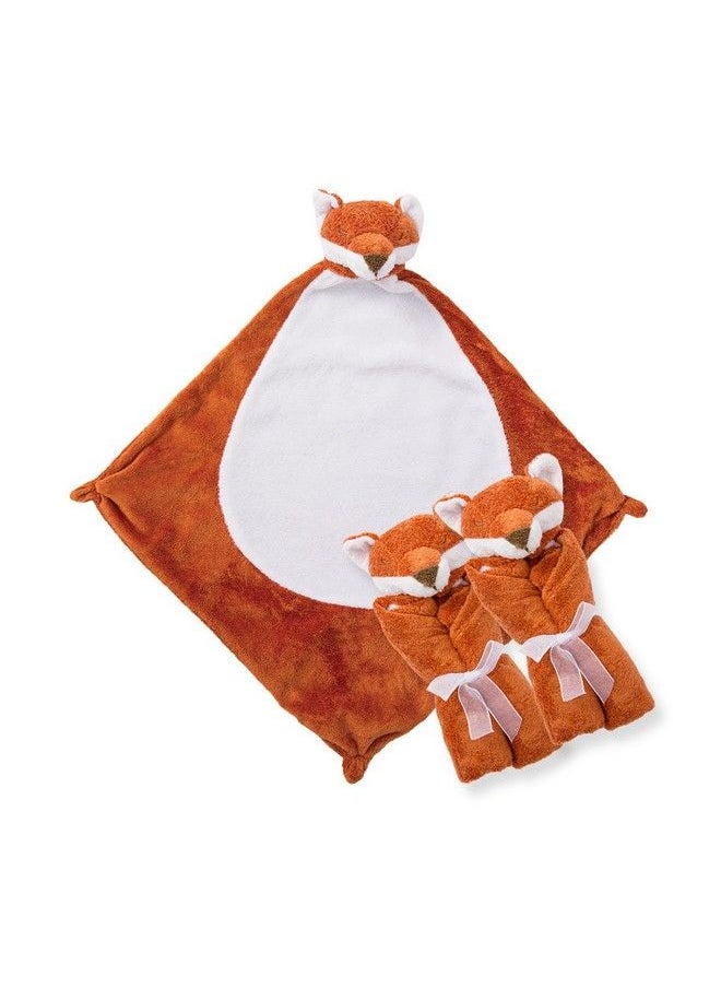 Angel Dear Three Of A Kind Blankie Fox  - Image 3
