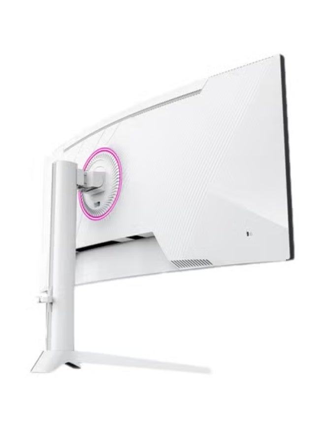 HILUKE 34-Inch Ultra-Wide Curved PC Monitor, WQHD 3440×1440P, 165Hz Refresh Rate, 1ms Response Time, HVA Panel, Adjustable Tilt, Wall Mountable – White - Image 2
