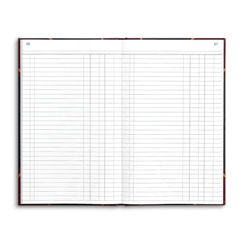 STAPLES 217679 Black Ledger Book 11-3/4-Inch x 7-5/16-Inch - Image 2