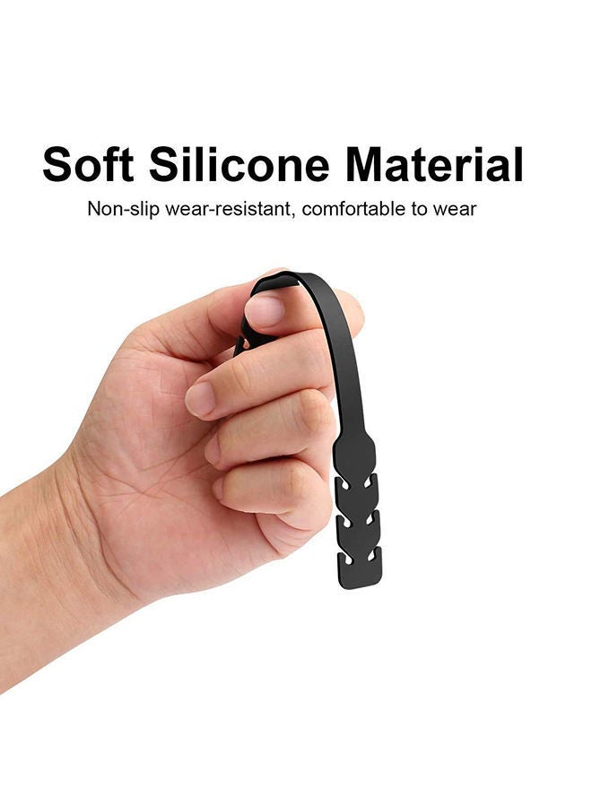 NIBEMINENT 3 Piece Adjustable Anti-Slip Mask Strap Extender Hook - Image 2