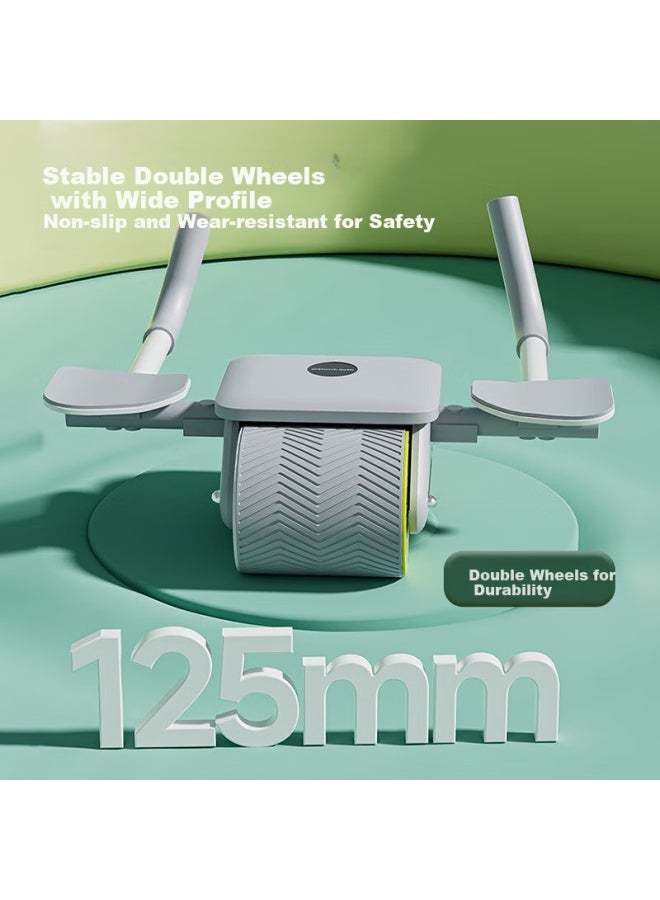 Invui Ab Wheel With Elbow Support, Automatic Rebound Abdominal Wheel, Ab Exercise For Men And Women, Belly Fat Reduction Tool, Fitness Equipment - Image 2