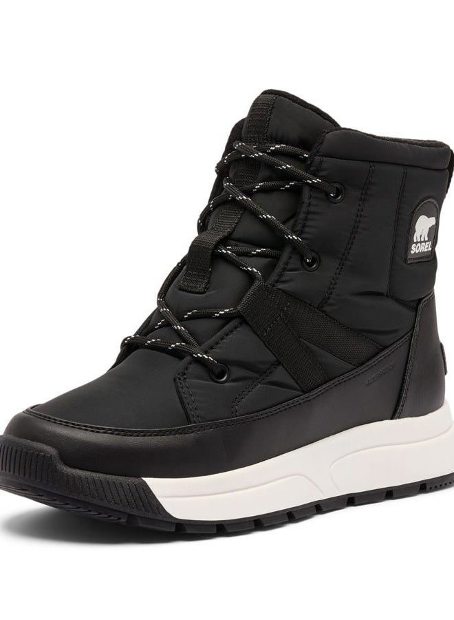 Sorel Women's Whitney 3 Mid Waterproof Fashion Boots, Black Sea Salt, 37 EU - Image 1
