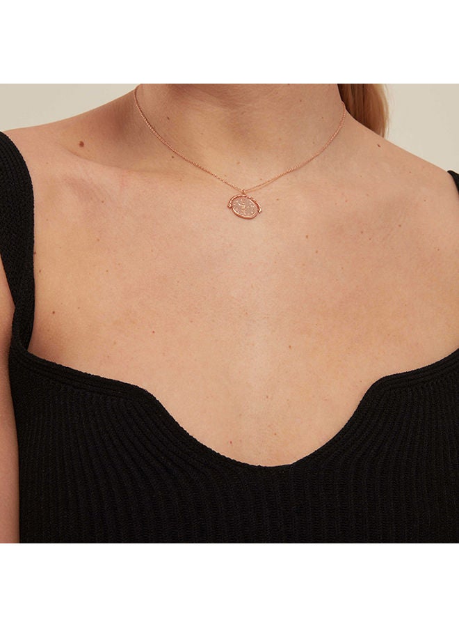 ORELIA LONDON Medallion Spinner Necklace - Image 2