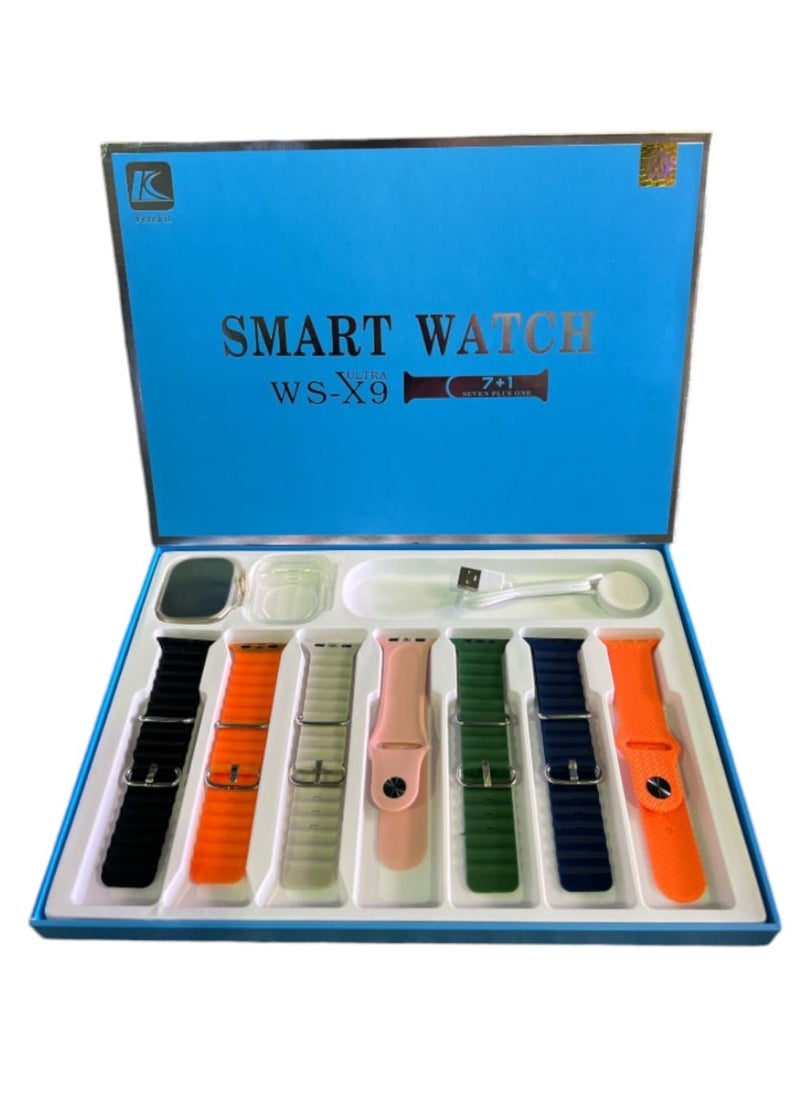 Smart Watch WS-X9 ULTRA Health Fitness Tracker Sport Watch 7+1 49MM - pzsku/Z896C85D0D7E2F2197AFDZ/45/_/1738352983/4e190aed-0e9a-4cf9-9ba2-90b7a446ef2f