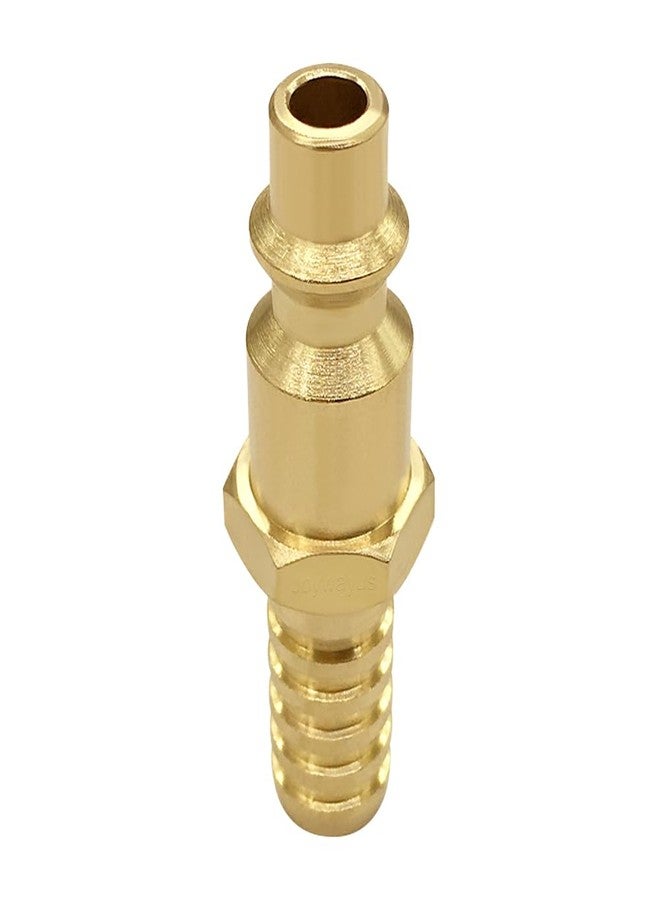 Joywayus 2PCS 3/8" Barb x 1/4" Coupling Industrial Air Hose Quick Connect Air Plug Fittings - Image 5