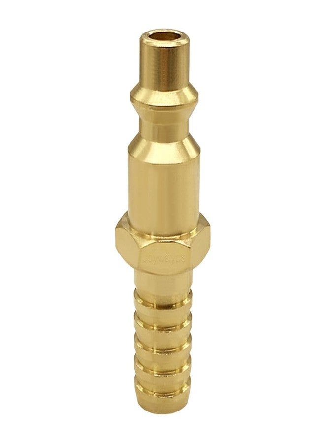 Joywayus 2PCS 3/8" Barb x 1/4" Coupling Industrial Air Hose Quick Connect Air Plug Fittings - Image 4
