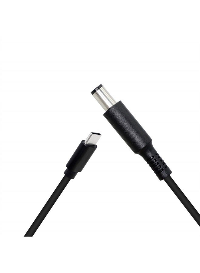 CERRXIAN 4.9ft 65W PD USB Type C Male Input to DC 7.4mm x 5.0mm Male (7.4mm x 0.6mm) Power Charging Cable for E6420 E6430 E6430s E6430U E6440 E6500 E6510(D7406) - Image 1