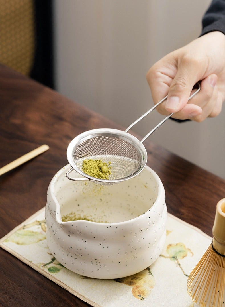 GuRiver 7PCS Matcha Whisk Set Bamboo Matcha Tools for Stirring Matcha Tea Matcha Tea Tool Matcha Tea Set Traditional Tea Set - Image 5