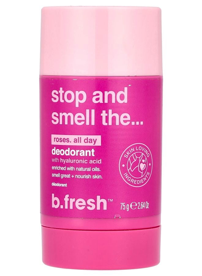 Deodorant with Hyaluronic Acid Roses All Day 2.64 oz (75 g)