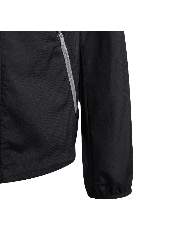 Adidas J Wb Jacket Black Running Jackets 5-6Y  - Image 5