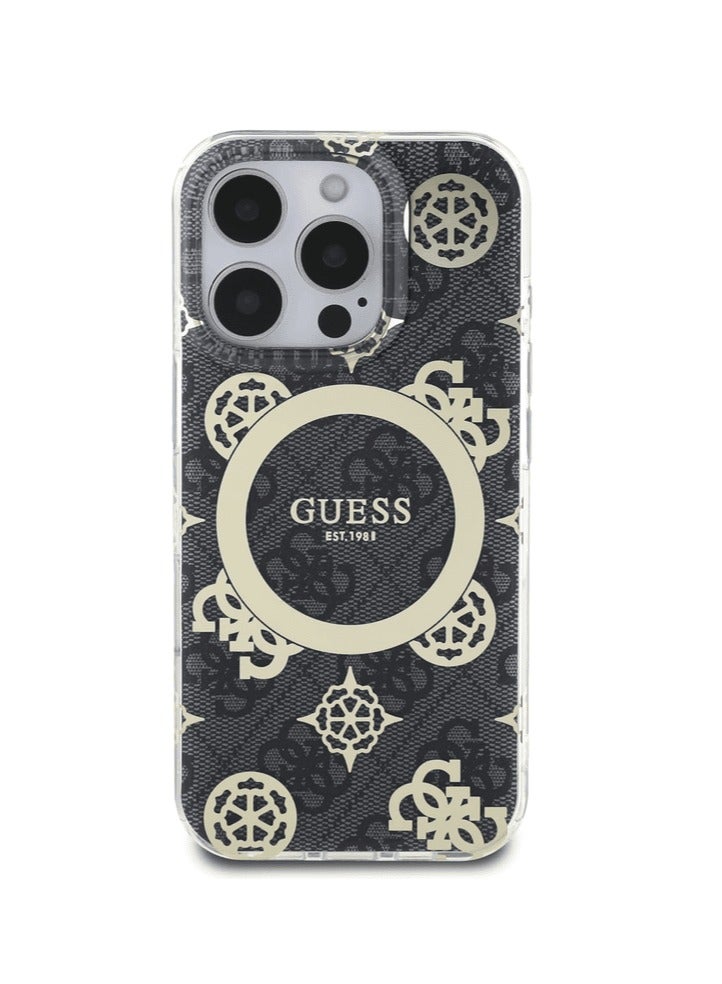 GUESS Guess MagSafe IML 4G Design Hard Case for iPhone 16 Pro Max