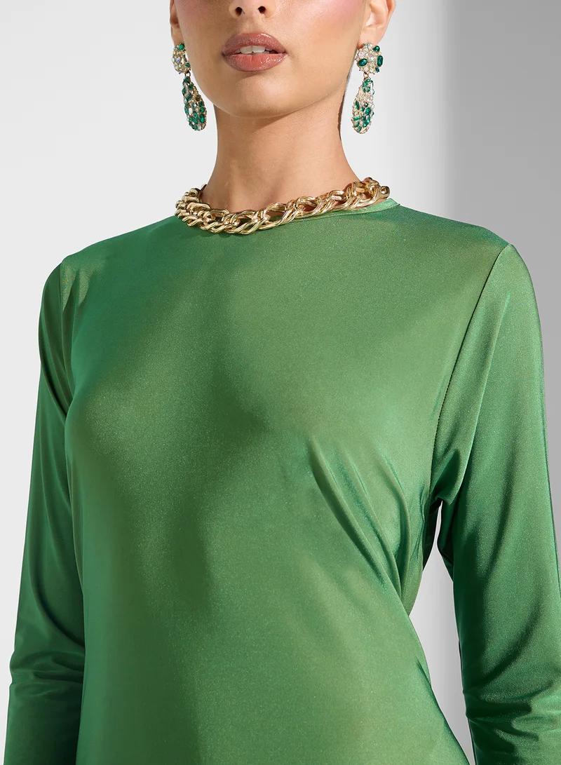 Golden Apple Maxi Dress