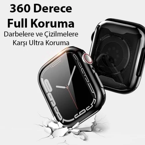 بولهاموبيل Polham Apple Watch 45MM Full Covering Silicone Case, Compatible Case for Apple Watch 2-3-4-5-6-7-8 and Se