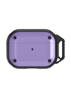 Magnetic Airpods Pro2 Generation Protective Cover For Apple Ear Shell Pro Second Generation Protective Shell 3 Generation Lock Cover-Color:Purple-Applicable Model:Airpods Pro
