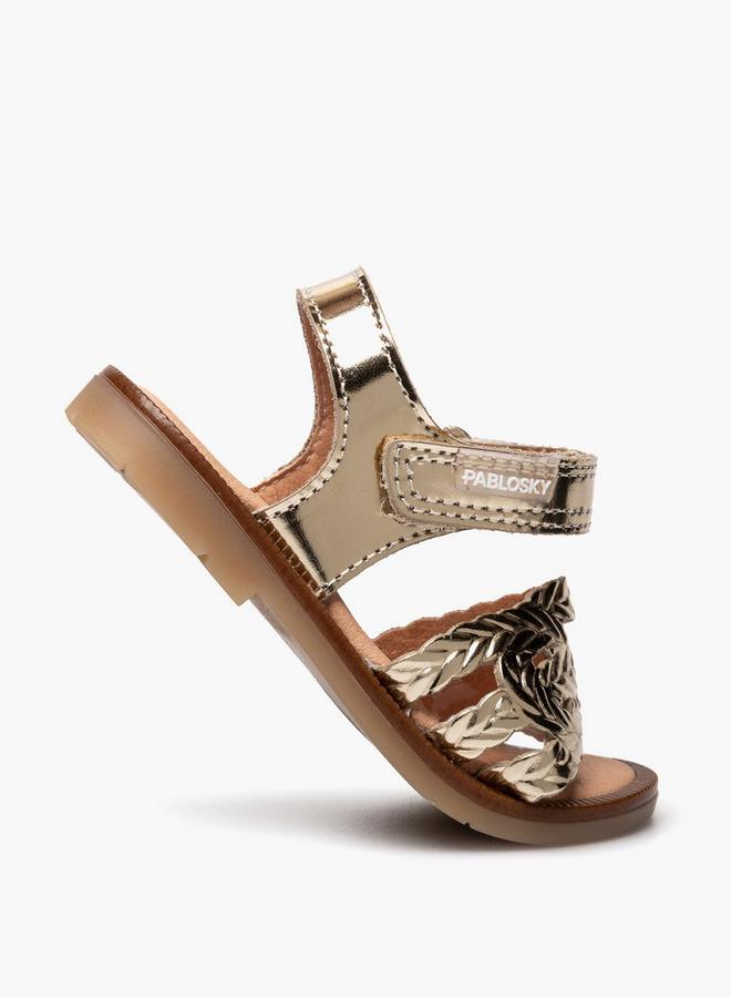 Pablosky Sandals With Hook & Loop Closure With Braided Straps - Image 5