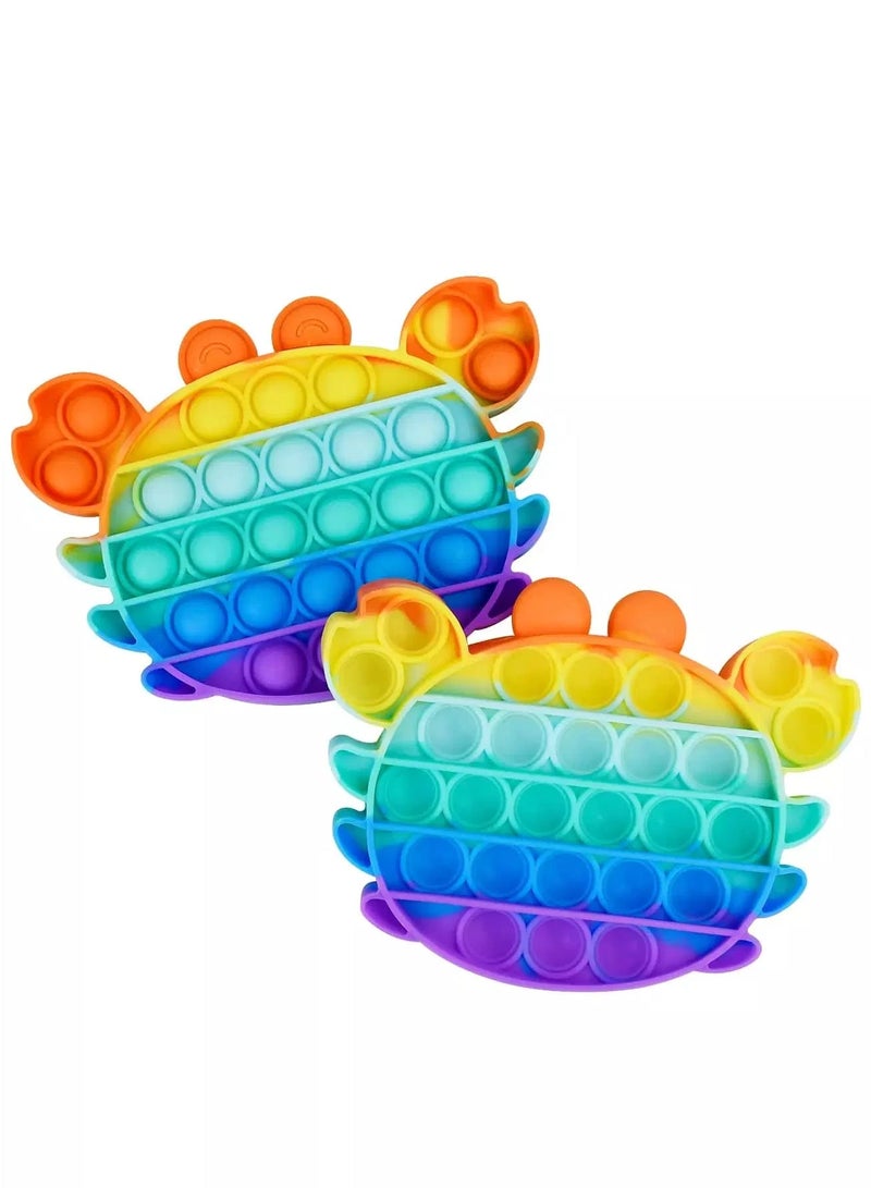 Generic Crab Shaped Push Pop Bubble  - Image 3