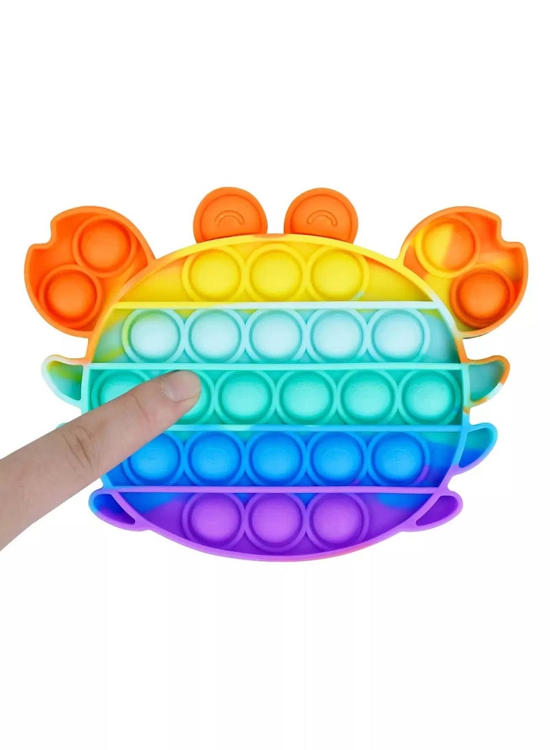 Generic Crab Shaped Push Pop Bubble  - Image 1