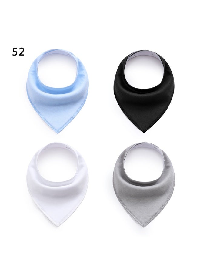 Nariele New 4-Piece Set Baby Drool Bibs