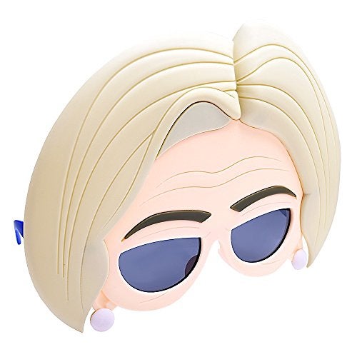Sun-Staches The Hill' Hillary Clinton Sunglasses | Political Novelty Costume Accessory | UV400 | One Size Fits Most - Image 1