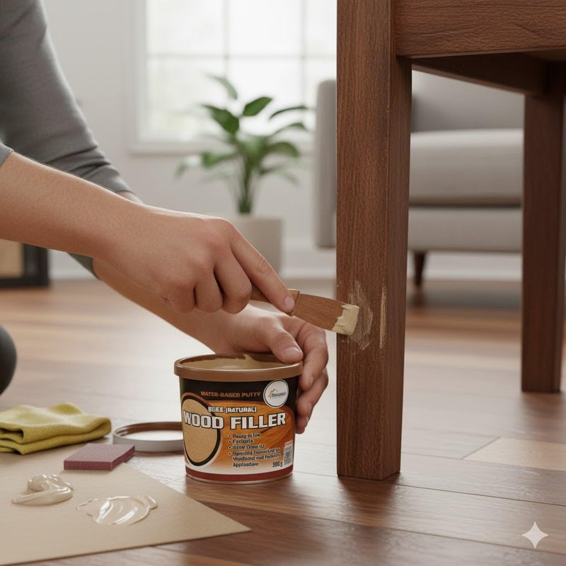 Bossil BS-3330 Wood Filler - Water-Based Putty, 500g - Image 4