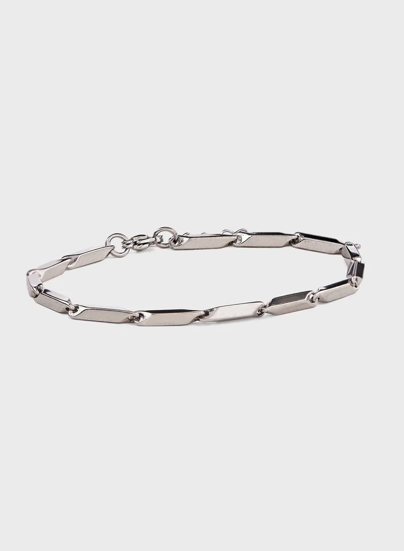 Seventy Five Metal Chain Bracelet