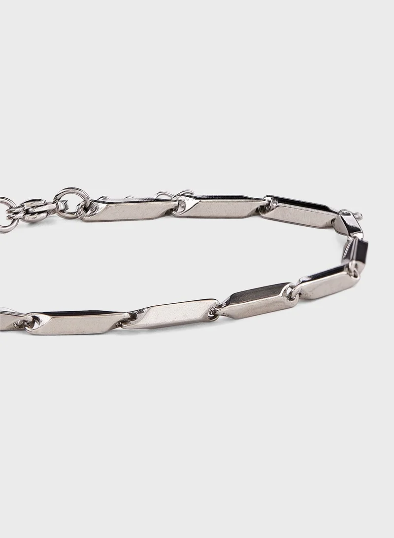 Seventy Five Metal Chain Bracelet