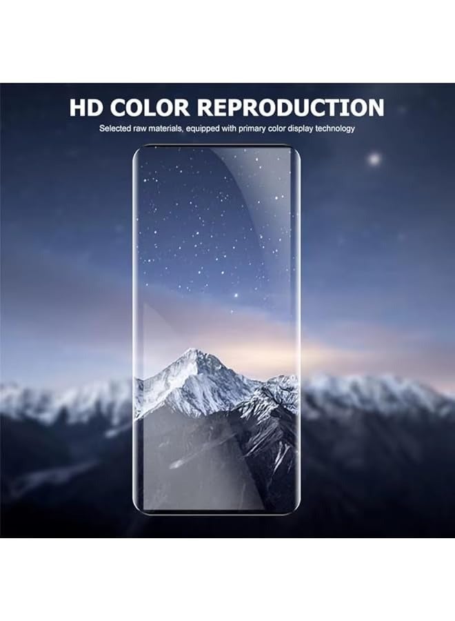 بروماس زجاج مقسى لهاتف Honor X9C، واقي شاشة غراء كامل من الحافة إلى الحافة زجاج مقسى منحني ثلاثي الأبعاد مضاد للخدش صلابة 9H فيلم زجاج مقسى لهاتف Honor X9C - Image 4