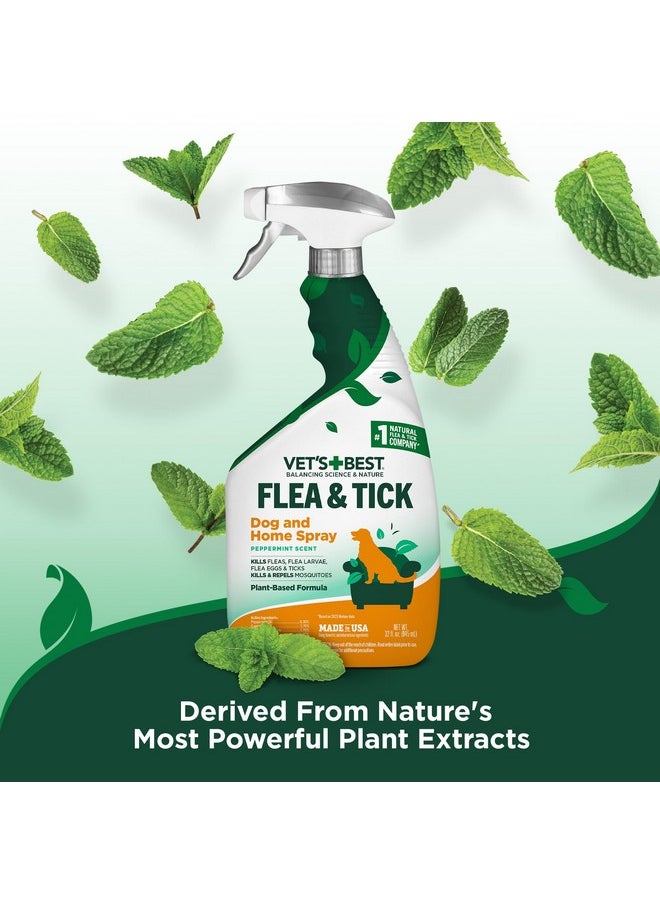 Vet's Best Vet's Best Flea and Tick Home Spray - Flea Treatment for Dogs and Home - Plant-Based Formula - 32 Ounces, 2 Pack  - Image 5