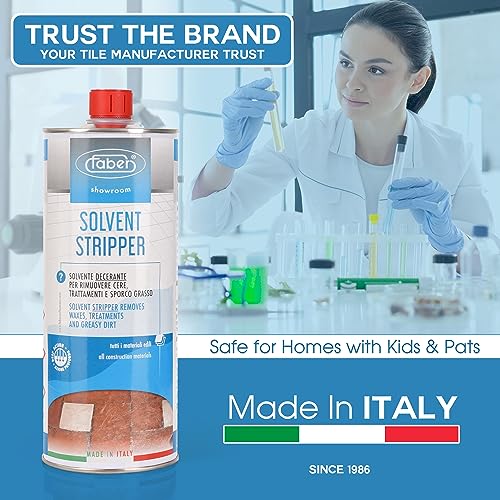 FABER Floor Stripper For Tile & Stone Quick Instant Removal Of Stubborn Dirt & Grease Stains On Tiles, Surfaces & floors. Best Solvent Based Wax Remover & Deep Cleaner For Home & Commercial Use - Image 3