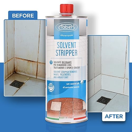 FABER Floor Stripper For Tile & Stone Quick Instant Removal Of Stubborn Dirt & Grease Stains On Tiles, Surfaces & floors. Best Solvent Based Wax Remover & Deep Cleaner For Home & Commercial Use - Image 5