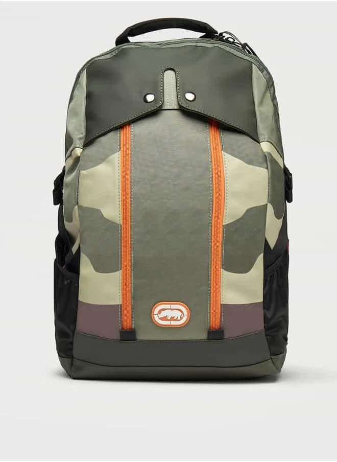 إيكو يو إن إل تي دي. Ecko Unltd Camouflage Print Backpack with Adjustable Shoulder Straps