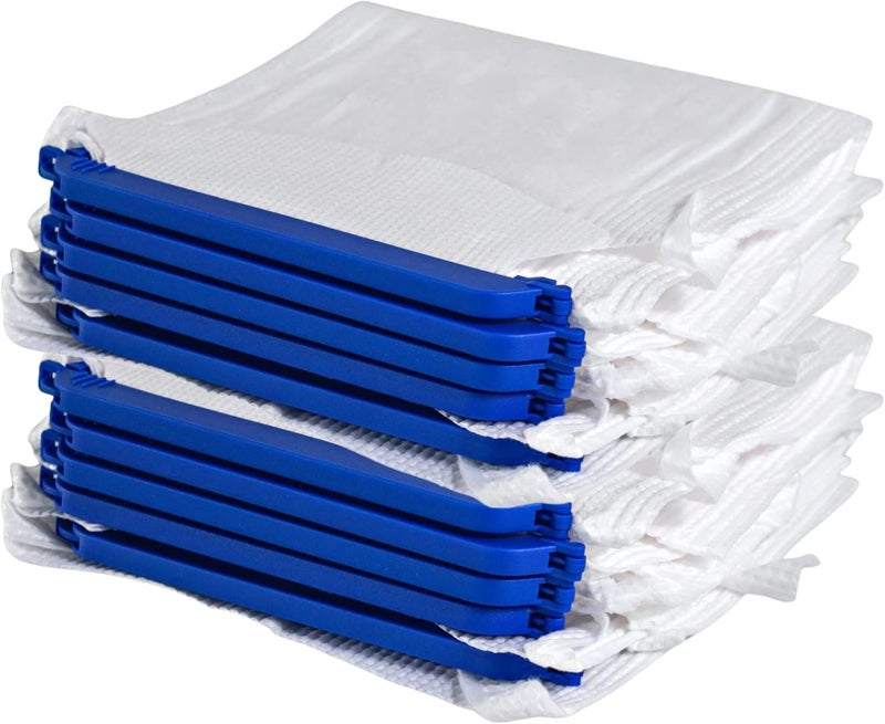 Vakly Refillable Ice Bags with Clamp Closure Pack of 10 Large 612 x 14  Reusable Easy Filling Hospital Icepack with Soft Outer Covering and Leak Resistant Inner Layer  Vakly First Aid Kit Guide 10 - Image 5