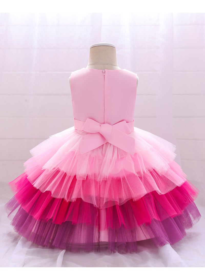 D'Daniela Layered Tulle Dress - Image 4