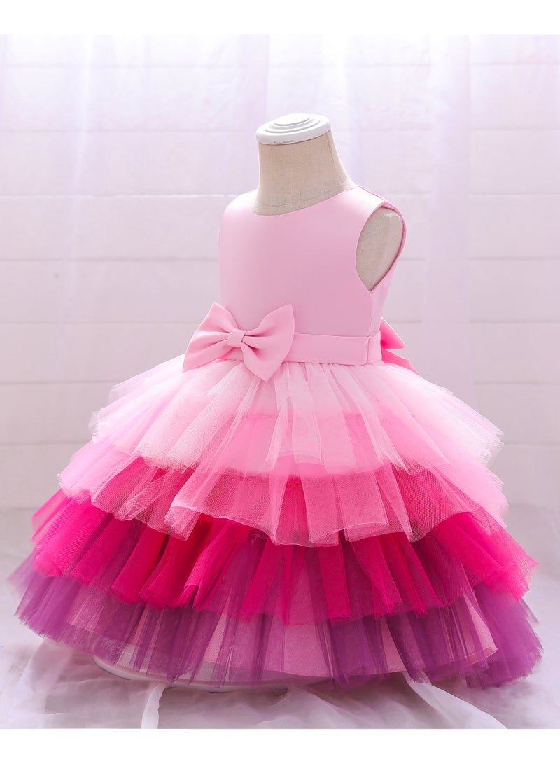 D'Daniela Layered Tulle Dress - Image 3