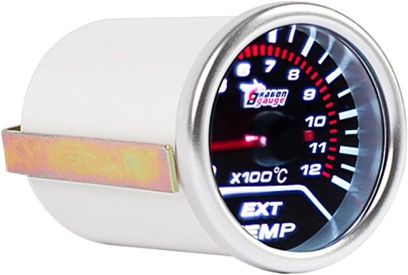 E Support Car 2" 52mm EGT Exhuast Gas Temp Gauge Meter Temperature - Image 2