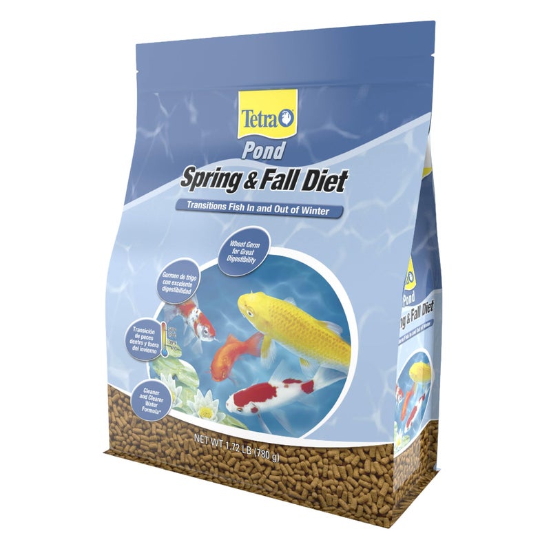 TetraPond Spring & Fall Diet Floating Pond Sticks, 1.72-Pound - Image 1