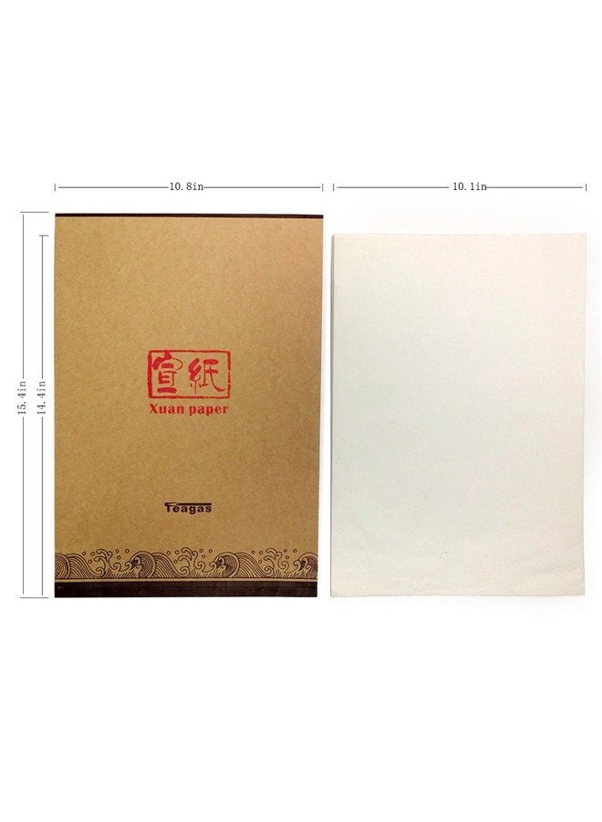 Teagas 35 Sheets Chinese Calligraphy Rice/Xuan Paper(36cm 25cm) - Image 3