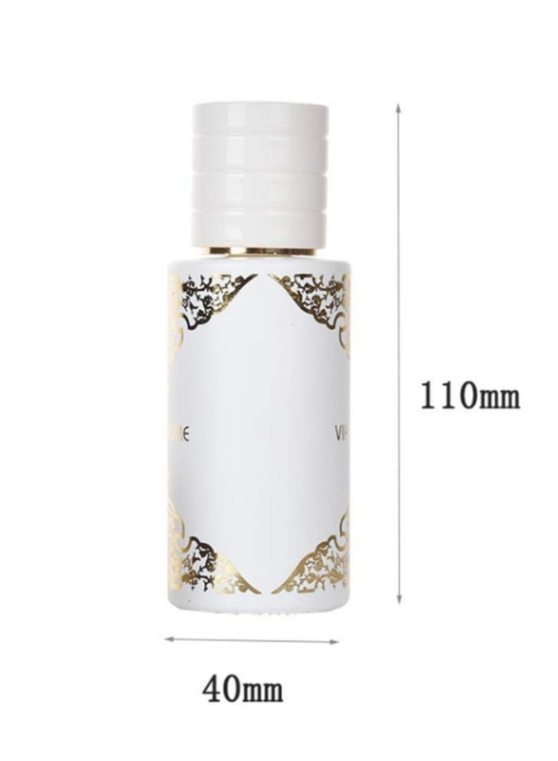 SYOSI 2 Pcs 50ml/1.7oz Glass Spray Bottle, Refillable Perfume Atomizer Fine Mist Bottles Travel Cosmetic Sample Essential Oil Fragrance Sprayer Containers(black&white) - Image 5