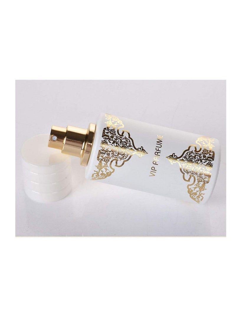 SYOSI 2 Pcs 50ml/1.7oz Glass Spray Bottle, Refillable Perfume Atomizer Fine Mist Bottles Travel Cosmetic Sample Essential Oil Fragrance Sprayer Containers(black&white) - Image 4