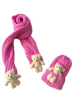 Generic Girls Scarf and Hat Set Age 4-14  - Image 2