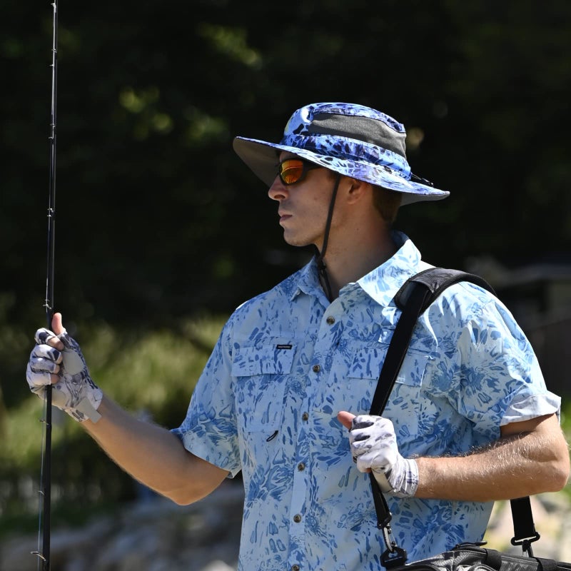 Kastking KastKing Sol Armis UPF 50 Boonie Hat - Sun Protection Hat, Fishing Hat, Beach & Hiking Hat, Paddling, Rowing, Kayaking Hat,Prym1 Bali - Image 2