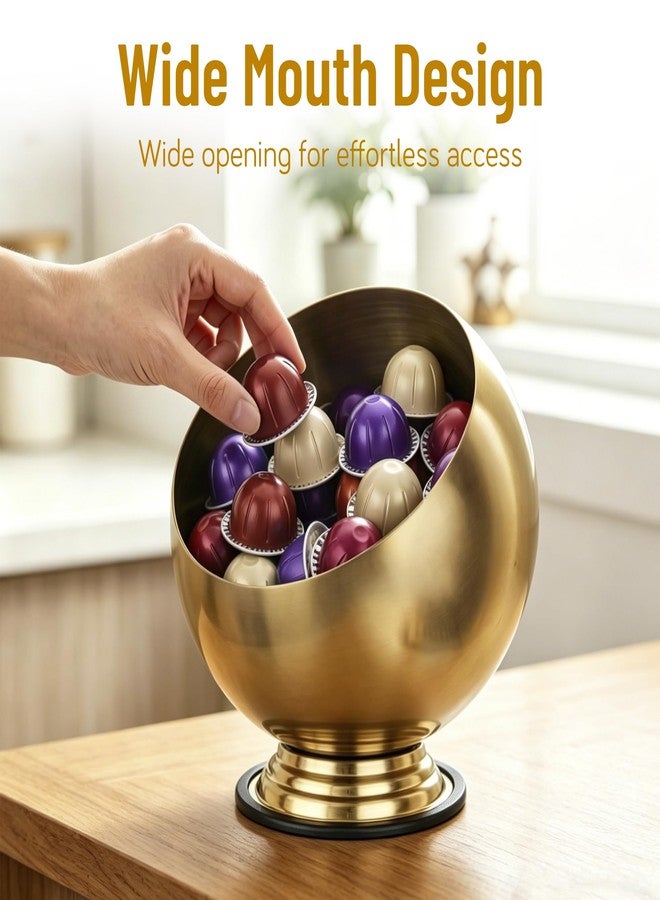 Recaps Coffee Pod Holder Compatible with Nespresso, Compatible with K Cup, Coffee Capsule Holder, Multi-Use Coffee Pod Organizer for Coffee Bar, Countertop, Jewelry & Home Organization, Non-Slip Base Design - Image 4